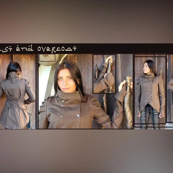 RARE Military Corset Style Coat - Picture 1 of 7